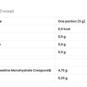 7Nutrition - CREAPURE Creatine Monohydrate / 500g​