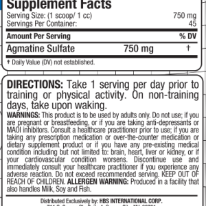 AllMax - Agmatine Sulfate / 34gr.​