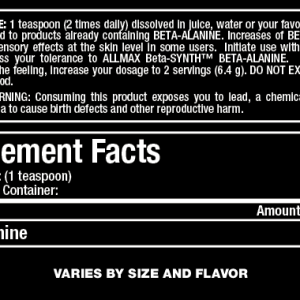 AllMax - Beta Alanine / 400gr.