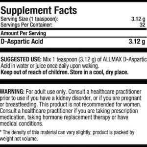 AllMax - D-Aspartic Acid / 100gr.