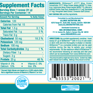 AllMax - IsoFemme Protein / 434gr.