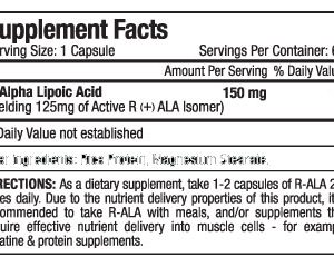 AllMax - R-ALA Antioxidant / 60caps.