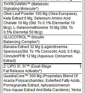 AllMax - Rapidcuts Hardcore Crystals / 40 pak