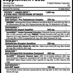 AllMax - TestoFX Loaded / 90 tab