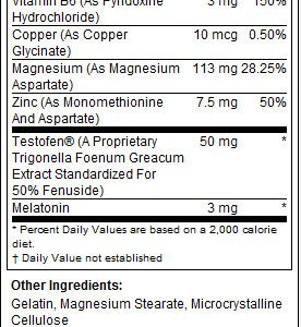 Muscle Pharm - ZMA Max / 60caps.
