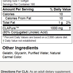 Ultimate Nutrition - CLA / 180 caps.