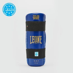 Leone 1947 DNA WAKO Approved Shin Guards - Blue