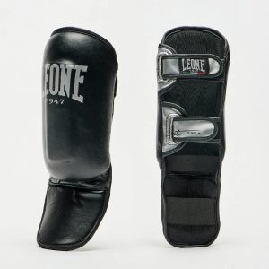 Leone 1947 Smart Junior Shin Guards - Black - S