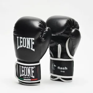 Leone 1947 - Детски ръкавици - JUNIOR BOXING GLOVES FLASH GN083J / Black