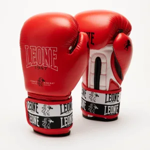 Leone 1947 - ICONIC BOXING GLOVES GN208 / Red - 16 oz