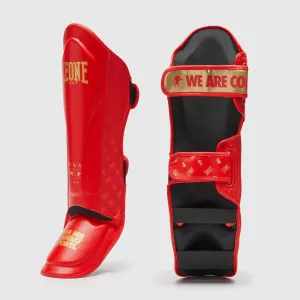 Leone 1947 - SHINGUARDS DNA PT177 - Red/Gold - L