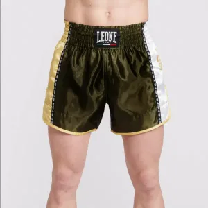 Leone 1947 - TRAINING THAI SHORTS - Green - Муай Тай Шорти - AB760