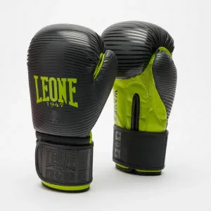 Leone 1947 - WAVES BOXING GLOVES GN313 / Black - 14 oz