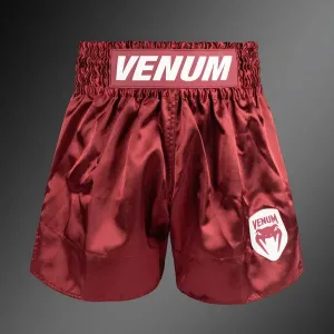 Муай Тай Шорти - Venum Classic Evo Muay Thai Shorts - Burgundy
