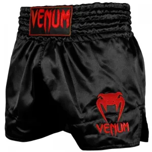 Муай Тай Шорти - Venum Muay Thai Shorts Classic - Black/Red - XXL