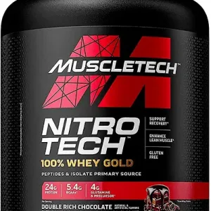 Nitro Tech 100% Whey Gold MuscleTech 2270 грама
