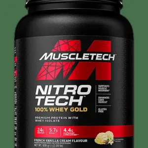Nitro Tech 100% Whey Gold MuscleTech 908 грама