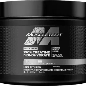 Platinum 100% Creatine Monohydrate MuscleTech 200 грама