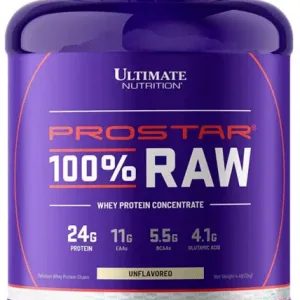 PROSTAR RAW 100% Неовкусен суроватъчен протеин концентрат Ultimate Nutrition 2000 грама
