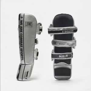Leone 1947 NEXPLOSION SHINGUARDS - PT154 - Black - Silver