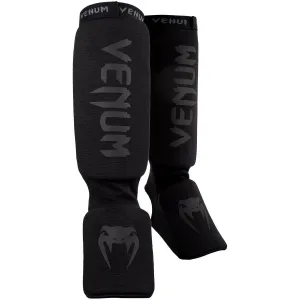 Протектори за Крака - VENUM KONTACT SHINGUARDS AND INSTEP - COTTON / BLACK / BLACK