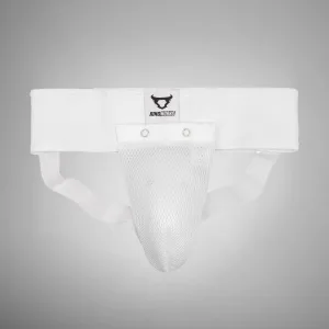 Ringhorns Charger by Venum Kids Groin Guard and Jockstrap – White