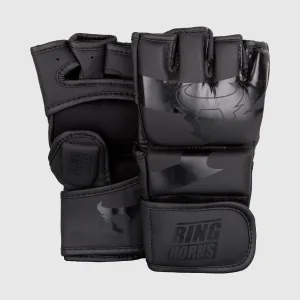 Ringhorns Charger by Venum MMA Gloves - Black/Black
