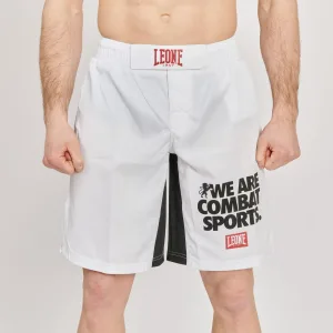 Leone 1947 LOGO WACS MMA SHORTS - AB952 - White