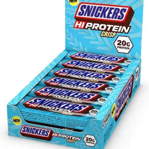 SNICKERS HI Protein Bars Crisp 12 x 55 грама