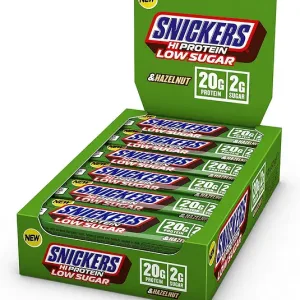 SNICKERS Hi Protein Hazelnut Low Sugar Bars 12 x 57 грама