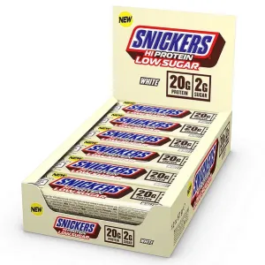 SNICKERS Hi Protein White Chocolate Low Sugar Bars 12 x 57 грама