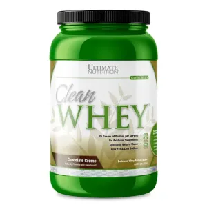 Суроватъчен Протеин със Стевия Clean Whey Ultimate Nutrition 910 грама