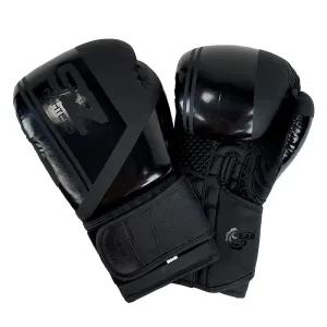 SZ Fighters – Боксови ръкавици естествена кожа – Indigo Black Matt - 14oz