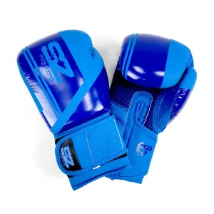 SZ Fighters – Боксови ръкавици естествена кожа – Indigo Blue Matt