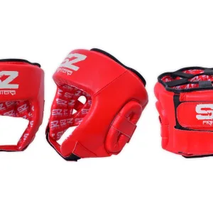 SZ Fighters – Боксова каска – Red