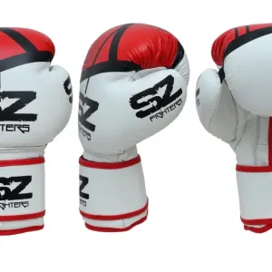 SZ Fighters – Боксови ръкавици естествена кожа Evo Victory – Red