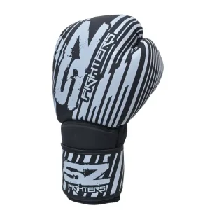SZ Fighters – Боксови ръкавици естествена кожа – Plasma 2.0 Black – White