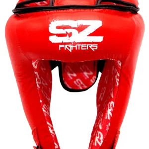 SZ Fighters – Каска за Муай Тай – Red