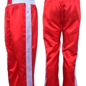SZ Fighters – Панталони за карате и Кикбокс Classic – Red - L
