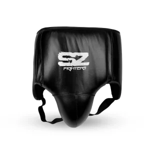 SZ Fighters – Протектор слабини ест. кожа Профи - M