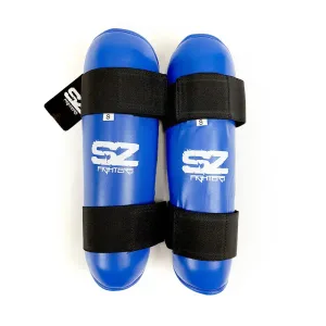 SZ Fighters – Протектори за пищял Таекуондо – Blue - L