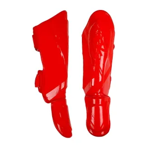 SZ Fighters – Тай Протектори за Крака Indigo – Red Matt - L