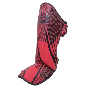 SZ Fighters – Тай Протектори за Крака Plasma 2.0 Red-Black