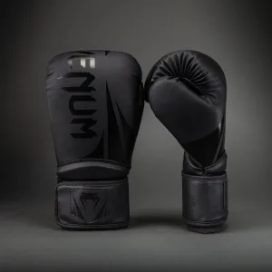 Venum Challenger 2.5 Boxing Gloves – Black/Black - 16 oz