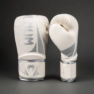 Venum Challenger 2.5 Boxing Gloves – White/Silver