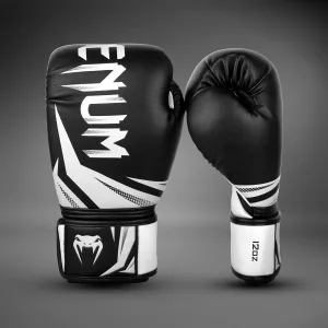 Venum Challenger 3.0 Boxing Gloves - Black/White - 14 oz