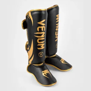 Venum Challenger Standup Shin Guards - Black/Gold - XL