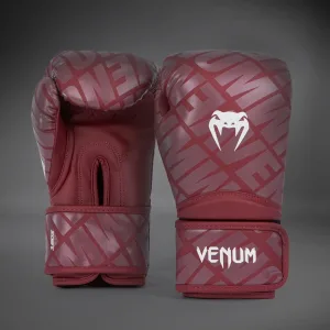 Venum Contender 1.5 XT Boxing Gloves Burgundy/White - 14 oz