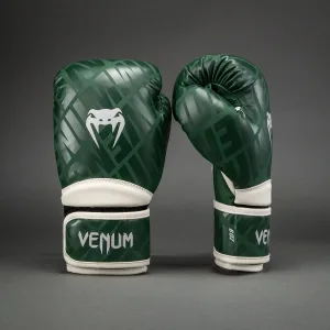 Venum Contender 1.5 XT Kids Boxing Gloves - Forest Green/Off White