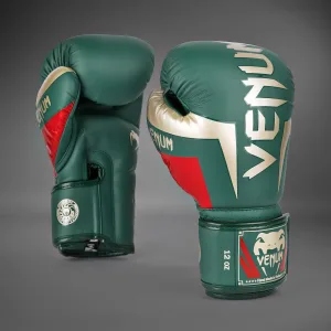 Venum Elite Boxing Gloves - Green - Special Edition